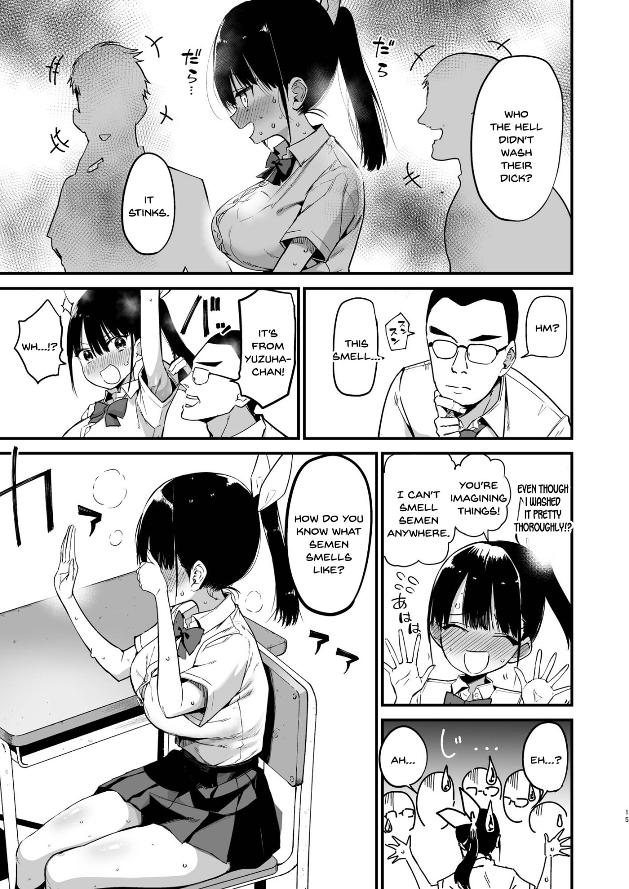 Hentai Manga Comic-Don't cum inside your classmate!-Read-14